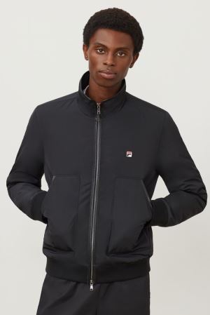 FILA Milano Woven Jackets Black,Mens Clothing | CA.SNEWUM307